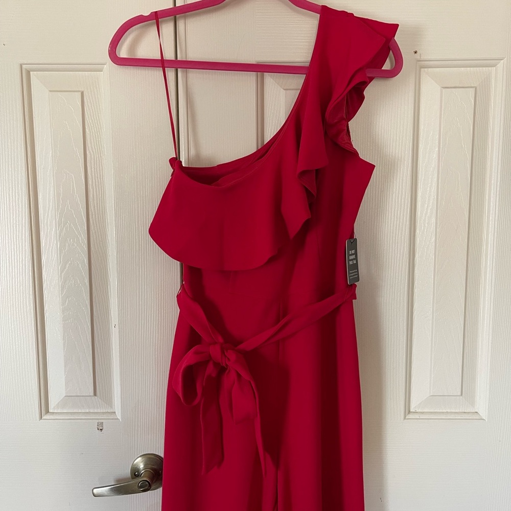 Express One-Shoulder jumpsuit